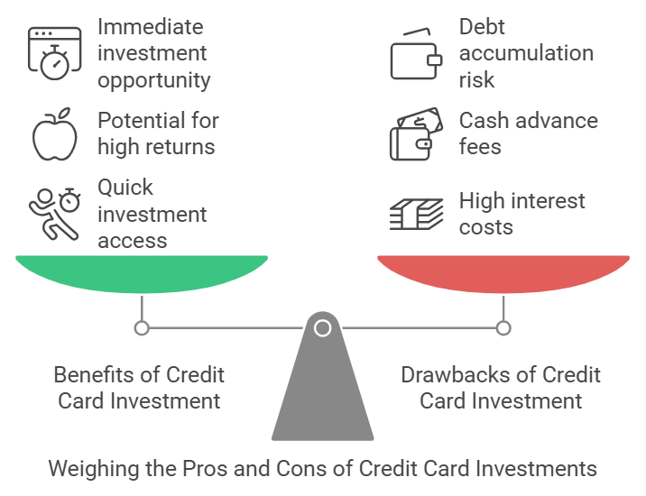 Weighing the pros and cons of credit card investments