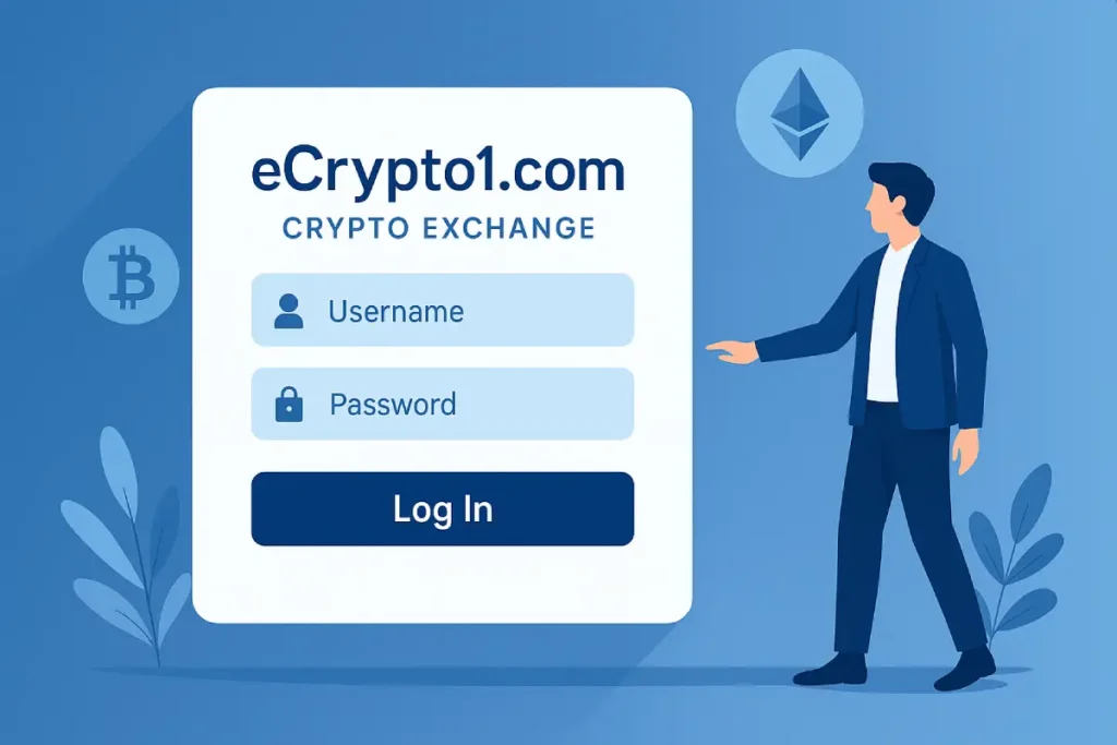ecrypto1.com crypto exchange login