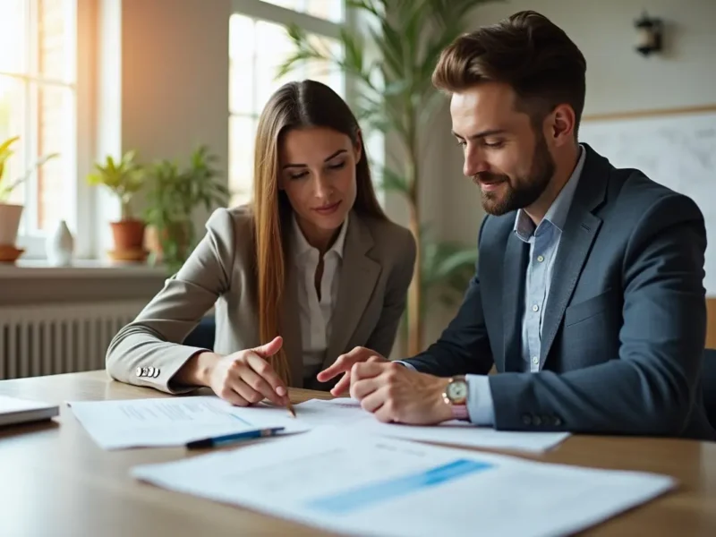 couple reviewing joint and single life insurance options